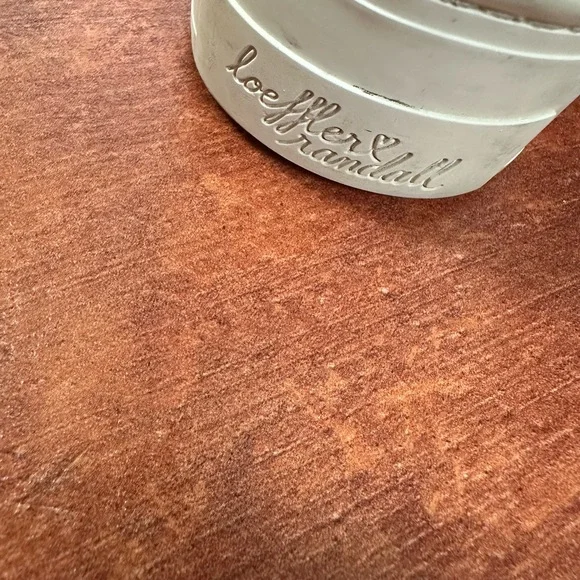 Loeffler Randall Calf Hair Cheetah Print Platform Sneakers Size 7.5 - Picture 12 of 12